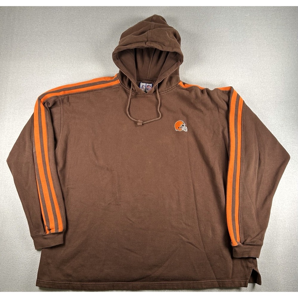 Vintage 90s Cleveland Browns NFL Game Day Hoodie Mens XXL 2XL